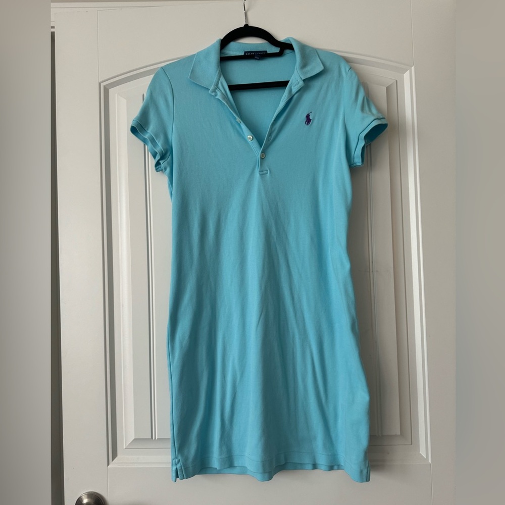 Ralph Lauren cotton interlock polo dress